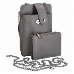 Seidenfelt Manufaktur Umhängetasche Medja Cellphone Bag Set Antracite -Aufbewahrungstasche Geschäft 0 0365135ffd29fec 1280x1280