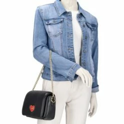 Love Moschino Umhängetasche Borse City JC4272 Nero -Aufbewahrungstasche Geschäft 0 0365271b67bf90b 1280x1280