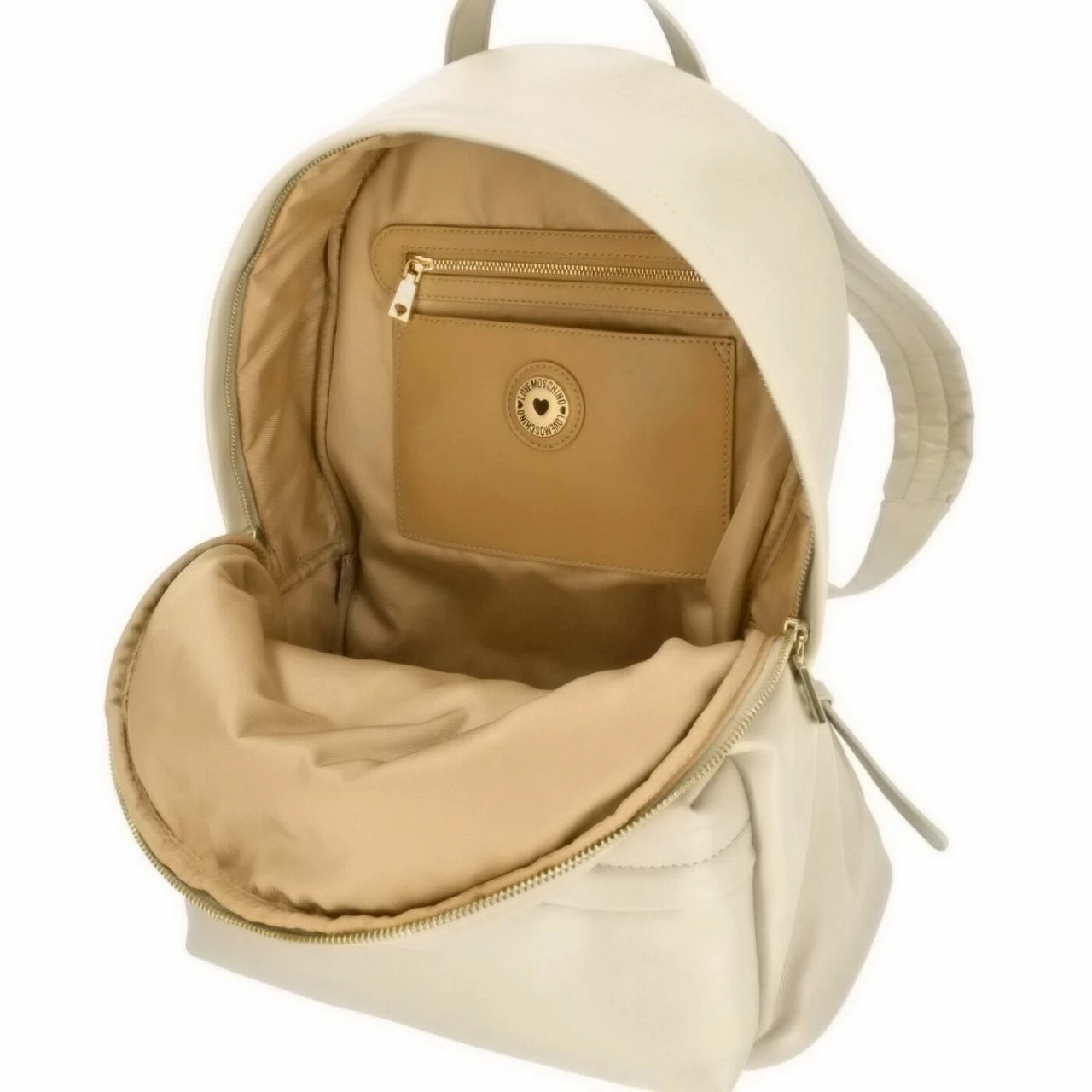 Love Moschino Damenrucksack Borse City JC4275 Avorio 5 Love Moschino Damenrucksack Borse City JC4275 Avorio – Bild 3