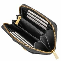 Guess Querbörse Damen James Logo SLG Medium Zip Around Black Logo -Aufbewahrungstasche Geschäft 0 03652dc09f50e84 1280x1280