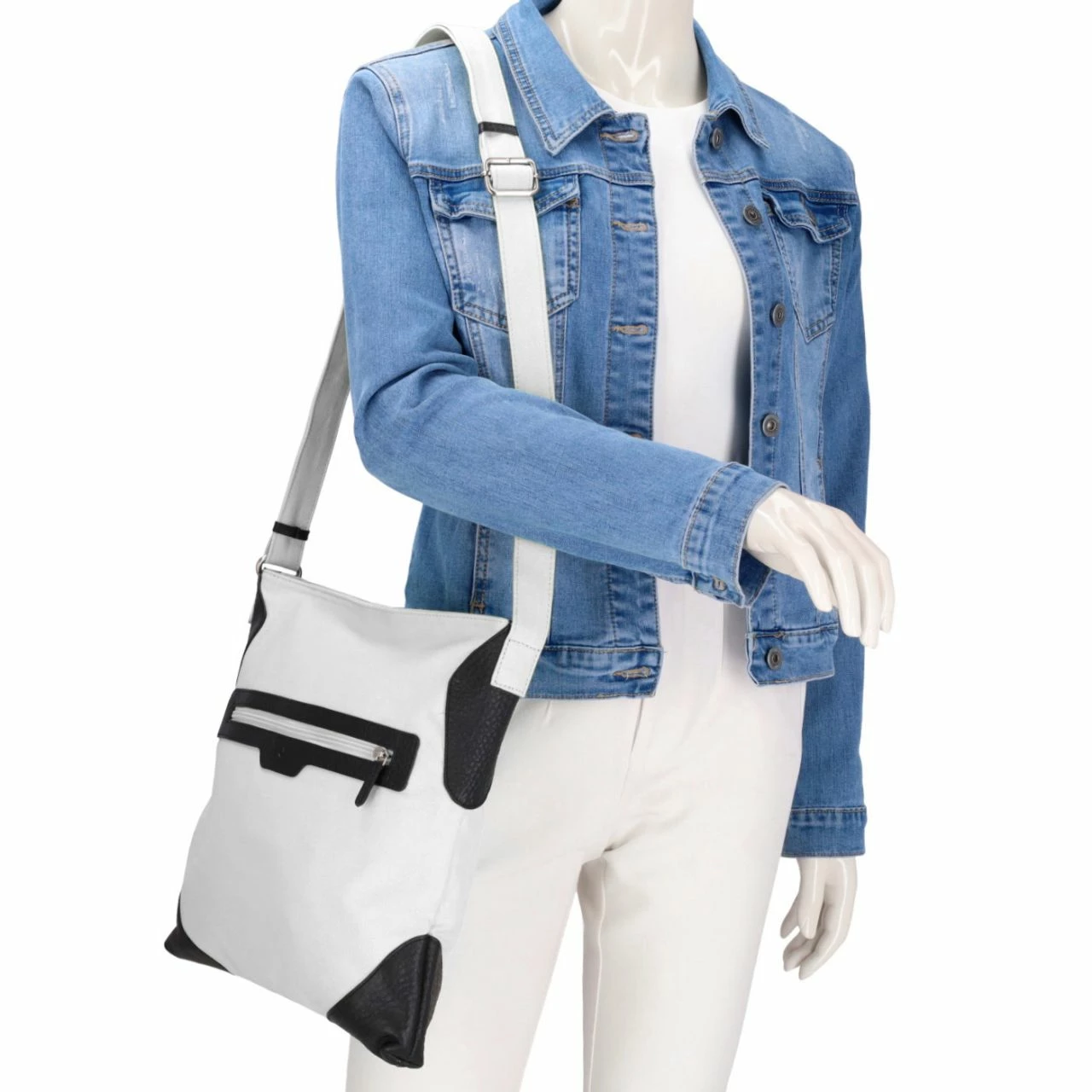 Voi Umhängetasche Ria Schwarz/platin 5 Voi Umhängetasche Ria Schwarz/platin – Bild 3