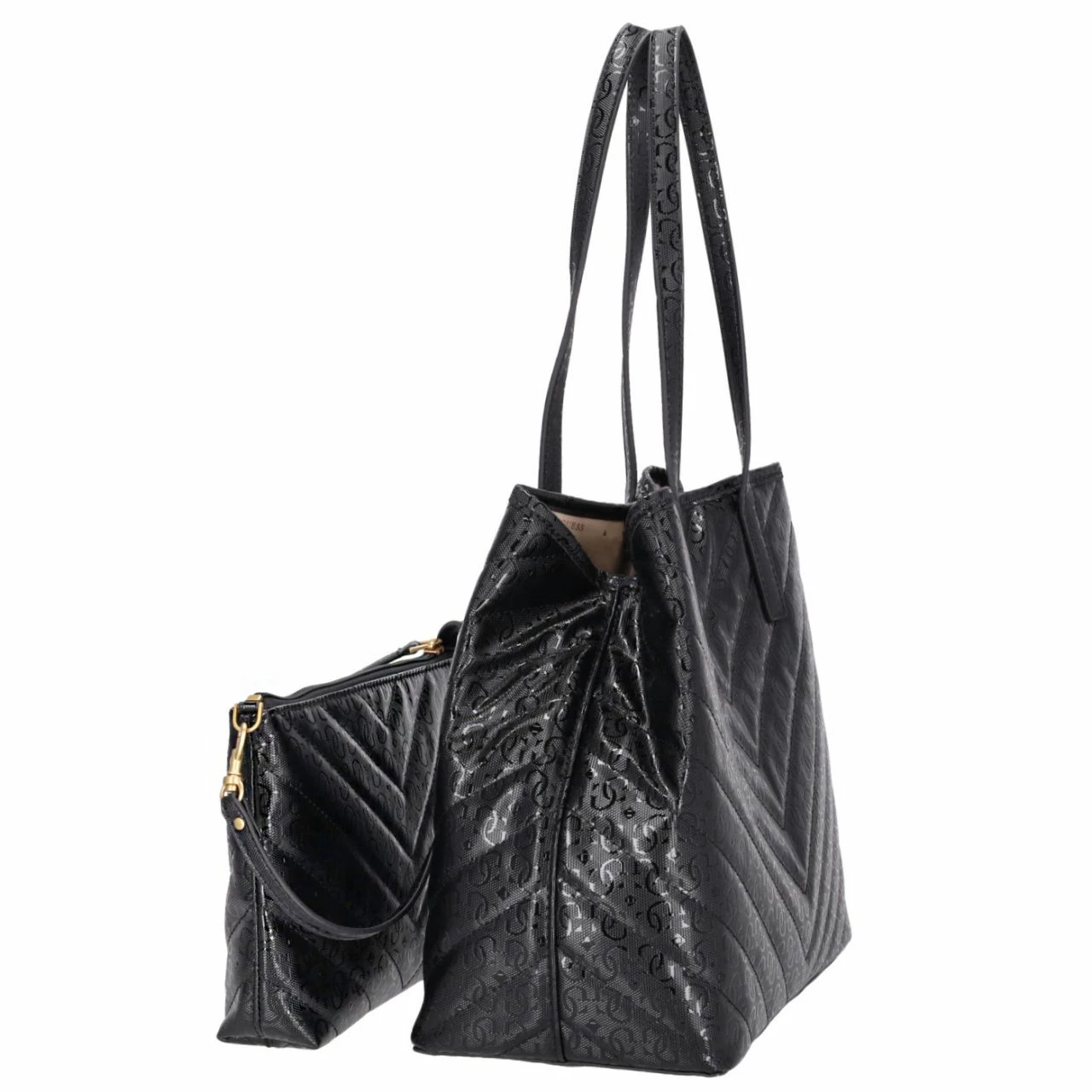 Guess Shopper Vikky Tote Black 5 Guess Shopper Vikky Tote Black – Bild 3