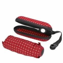 Knirps Taschenschirm X1 2Cross Ecorepel Red -Aufbewahrungstasche Geschäft 0 036578e979bdd47 1280x1280