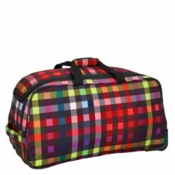 KENORADA Reisetasche Mit Rollen SoftLITE Duffle Wheel Multicolorcheck -Aufbewahrungstasche Geschäft 0 03657a3a601afc1 1280x1280