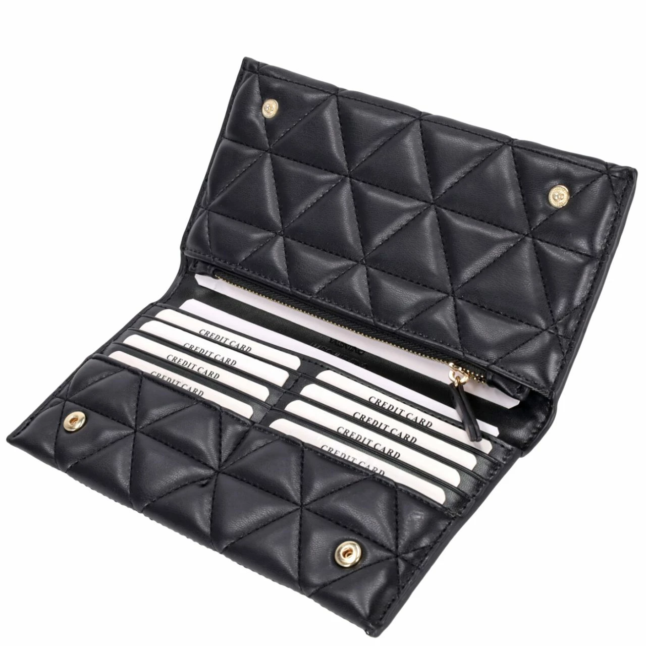 Valentino Langbörse Damen Carnaby Nero 5 Valentino Langbörse Damen Carnaby Nero – Bild 3