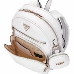 Guess Damenrucksack Power Play Tech Backpack White -Aufbewahrungstasche Geschäft 0 0365bd755230282 1280x1280