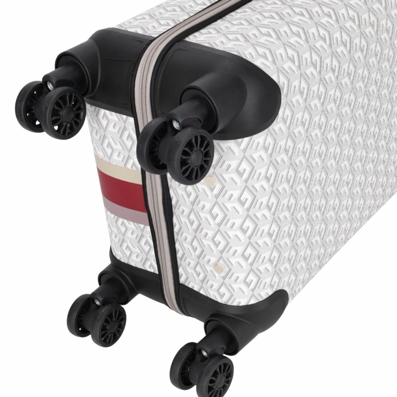 Guess Reisetrolley Berta 18 In 8-Wheeler S 53cm Stone Logo 5 Guess Reisetrolley Berta 18 In 8-Wheeler S 53cm Stone Logo – Bild 3