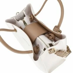 Valentino Kurzgriff Tasche Alexia Bianco/cuoio -Aufbewahrungstasche Geschäft 0 0365d7d3b672edc 1280x1280