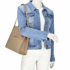 Seidenfelt Manufaktur Shopper Svedala Smooth Taupe/gold -Aufbewahrungstasche Geschäft 0 0365f231435eb1f 1280x1280