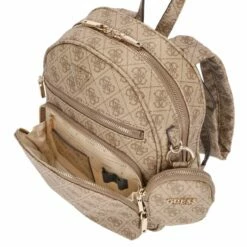 Guess Damenrucksack Power Play Tech Backpack Latte Logo -Aufbewahrungstasche Geschäft 0 0365f2316c30efe 1280x1280