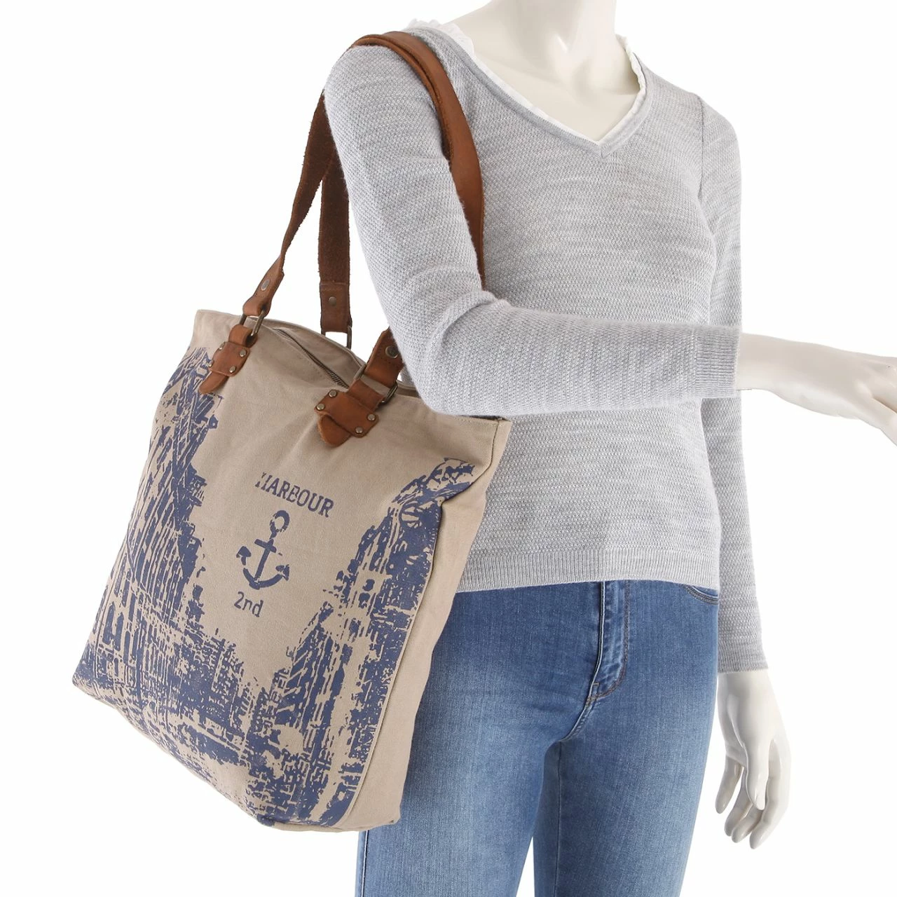 Harbour 2nd Shopper Pauli B30437 Dark Ash 6 Harbour 2nd Shopper Pauli B30437 Dark Ash – Bild 4