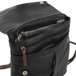 OKSO Damenrucksack 3203 Schwarz/braun -Aufbewahrungstasche Geschäft 0 0460ee74878af4e 1280x1280