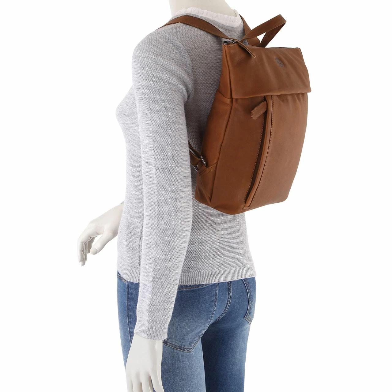 Sattlers & Co Damenrucksack The Barn Marlin Tan 6 Sattlers & Co Damenrucksack The Barn Marlin Tan – Bild 4