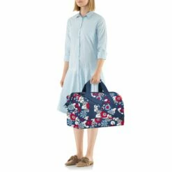 Reisenthel Reisetasche Allrounder L 30l Florist Indigo 9 Reisenthel Reisetasche Allrounder L 30l Florist Indigo -Aufbewahrungstasche Geschäft 0 046285898e3a6a4 1280x1280