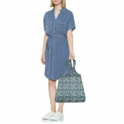 Reisenthel Faltbeutel Mini Maxi Shopper Blau/geblümt -Aufbewahrungstasche Geschäft 0 0463056ab277847 1280x1280