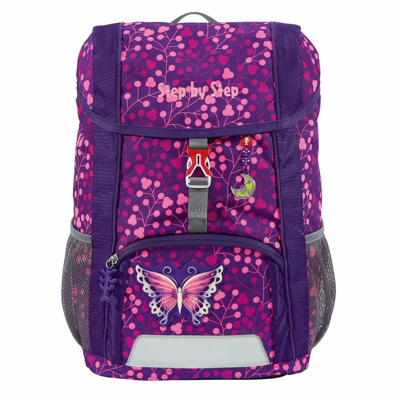 Step By Step Kinder Rucksack Set 3-tlg. Kid 13l Shine Butterfly Night 6 Step By Step Kinder Rucksack Set 3-tlg. Kid 13l Shine Butterfly Night – Bild 4