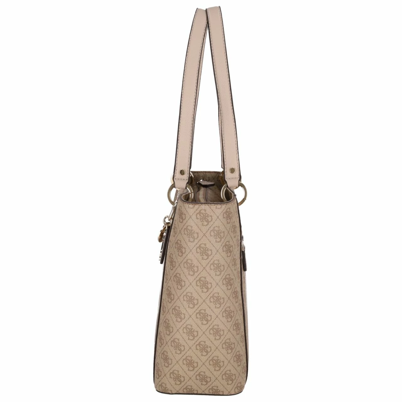 Guess Shopper Noelle Elite Tote Latte Logo 6 Guess Shopper Noelle Elite Tote Latte Logo – Bild 4