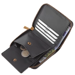 Guess Kleinbörse Damen Laurel SLG Small Zip Around Black -Aufbewahrungstasche Geschäft 0 0463f7fa19ec41d 1280x1280