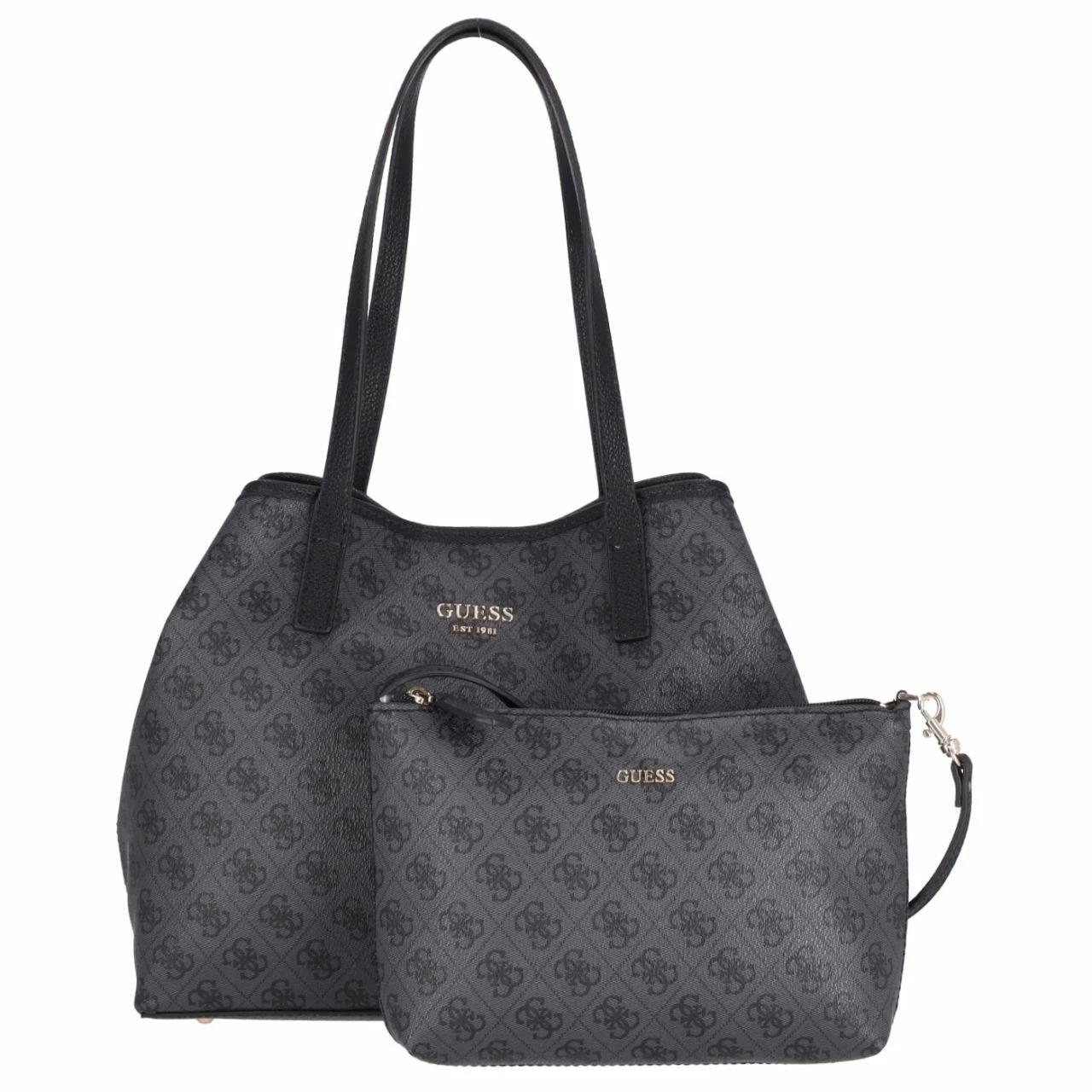 Guess Shopper Vikky Tote Coal 6 Guess Shopper Vikky Tote Coal – Bild 4