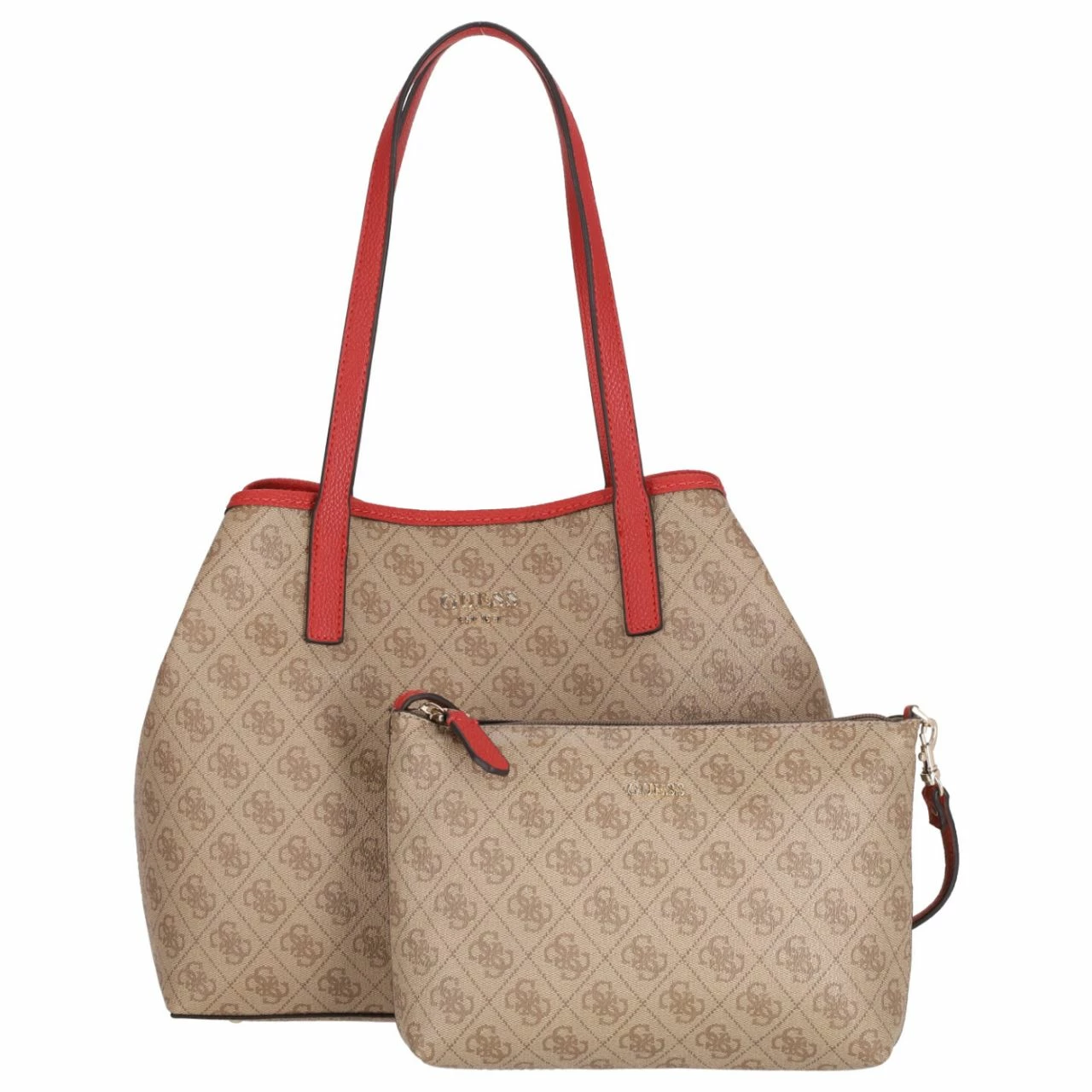 Guess Shopper Vikky Tote Brown 6 Guess Shopper Vikky Tote Brown – Bild 4