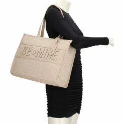 Be Mine Shopper Madrid Beige -Aufbewahrungstasche Geschäft 0 046427aaf75db83 1280x1280