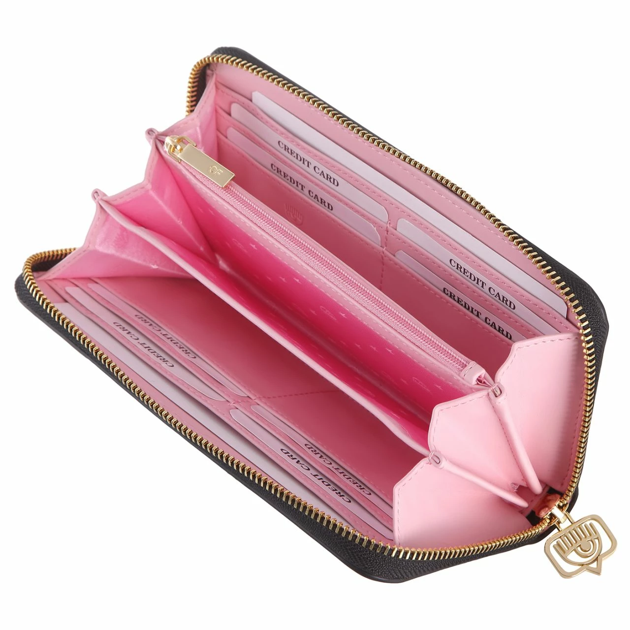 Chiara Ferragni Langbörse Range A Eyelike Sketch 10 Black 6 Chiara Ferragni Langbörse Range A Eyelike Sketch 10 Black – Bild 4