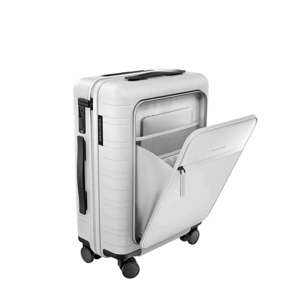 Horizn Studios Reisetrolley M5 Smart Cabin 55cm Light Quartz Grey 6 Horizn Studios Reisetrolley M5 Smart Cabin 55cm Light Quartz Grey – Bild 4