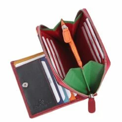 KENORADA Hochkantbörse Damen Polva Red -Aufbewahrungstasche Geschäft 0 04642f70ab0773c 1280x1280