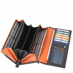 KENORADA Langbörse Damen Elva Black -Aufbewahrungstasche Geschäft 0 04642f70e3ad5dd 1280x1280