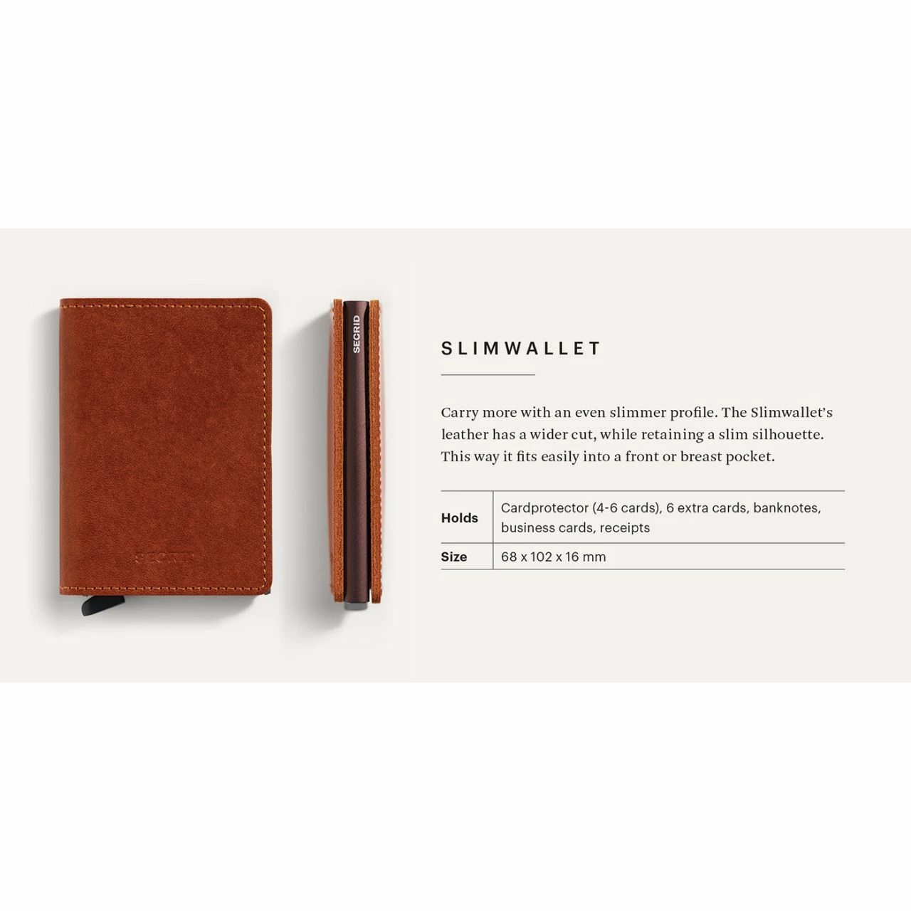 Secrid Kreditkartenetui Slimwallet Vintage Black 6 Secrid Kreditkartenetui Slimwallet Vintage Black – Bild 4