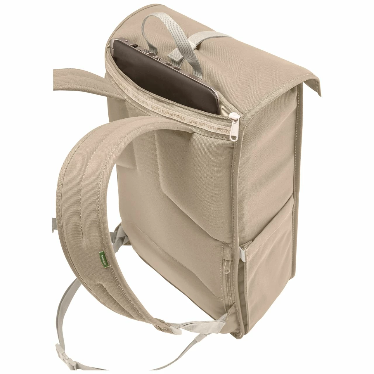 Vaude Rucksack Coreway Rolltop 20l Linen 6 Vaude Rucksack Coreway Rolltop 20l Linen – Bild 4