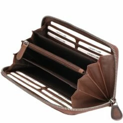 Sattlers & Co. Langbörse Damen Taimi Brown -Aufbewahrungstasche Geschäft 0 04643f424308584 1280x1280