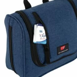 Von Cronshagen Kulturbeutel KB03 Hanging Washbag Blue 2-tone -Aufbewahrungstasche Geschäft 0 04643f608bcaff6 1280x1280