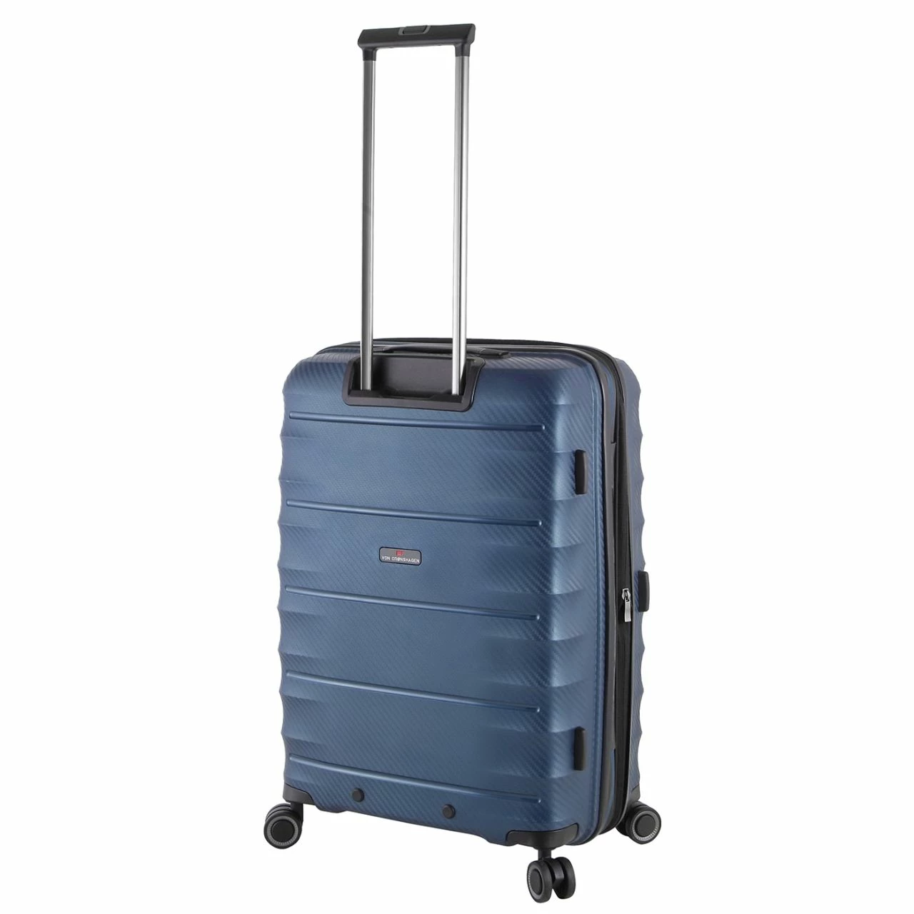 Von Cronshagen Reisetrolley Balto 65cm Navy 6 Von Cronshagen Reisetrolley Balto 65cm Navy – Bild 4