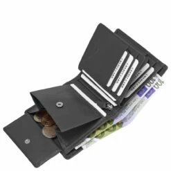 KENORADA Hochkantbörse Damen Rankweil Schwarz -Aufbewahrungstasche Geschäft 0 046454302a874ba 1280x1280