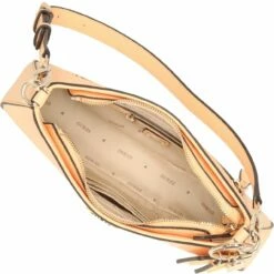 Guess Beuteltasche Noelle Top Zip Shoulder Bag Apricot Cream -Aufbewahrungstasche Geschäft 0 04646e891e908dd 1280x1280