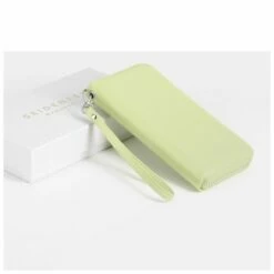 Seidenfelt Manufaktur Langbörse Damen Smilla Light Green -Aufbewahrungstasche Geschäft 0 04649e061586dc7 1280x1280