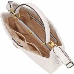 Guess Kurzgriff Tasche Lisbet 2 Compartment Satchel Stone -Aufbewahrungstasche Geschäft 0 0464a4c19f892df 1280x1280