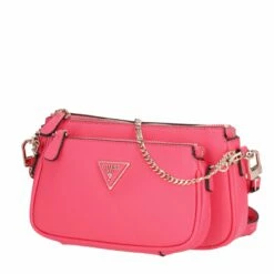 Guess Umhängetasche Noelle DBL Pouch Crossbody Magenta -Aufbewahrungstasche Geschäft 0 0464a5e81900113 1280x1280
