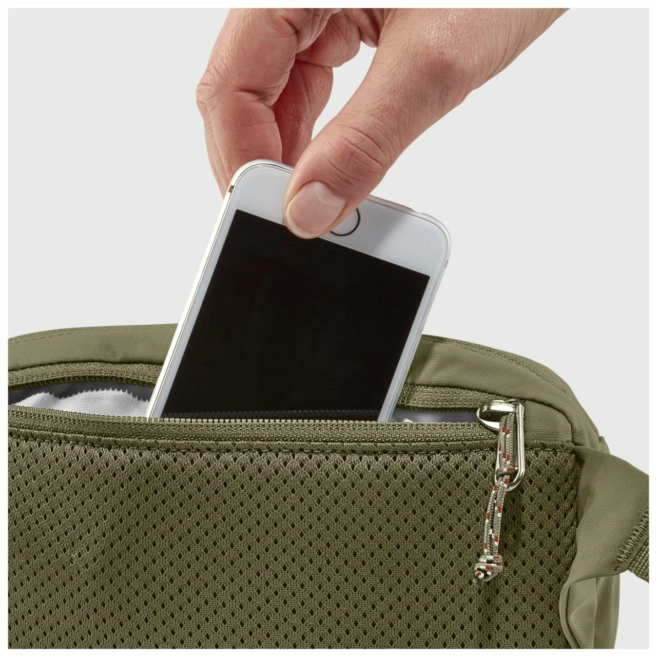 FJÄLLRÄVEN Fjällräven Bauchtasche High Coast Hip Pack Peach Sand 6 FJÄLLRÄVEN Fjällräven Bauchtasche High Coast Hip Pack Peach Sand – Bild 4