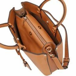 Guess Kurzgriff Tasche Meridian Girlfriend Satchel Cognac -Aufbewahrungstasche Geschäft 0 0464d5625608b40 1280x1280