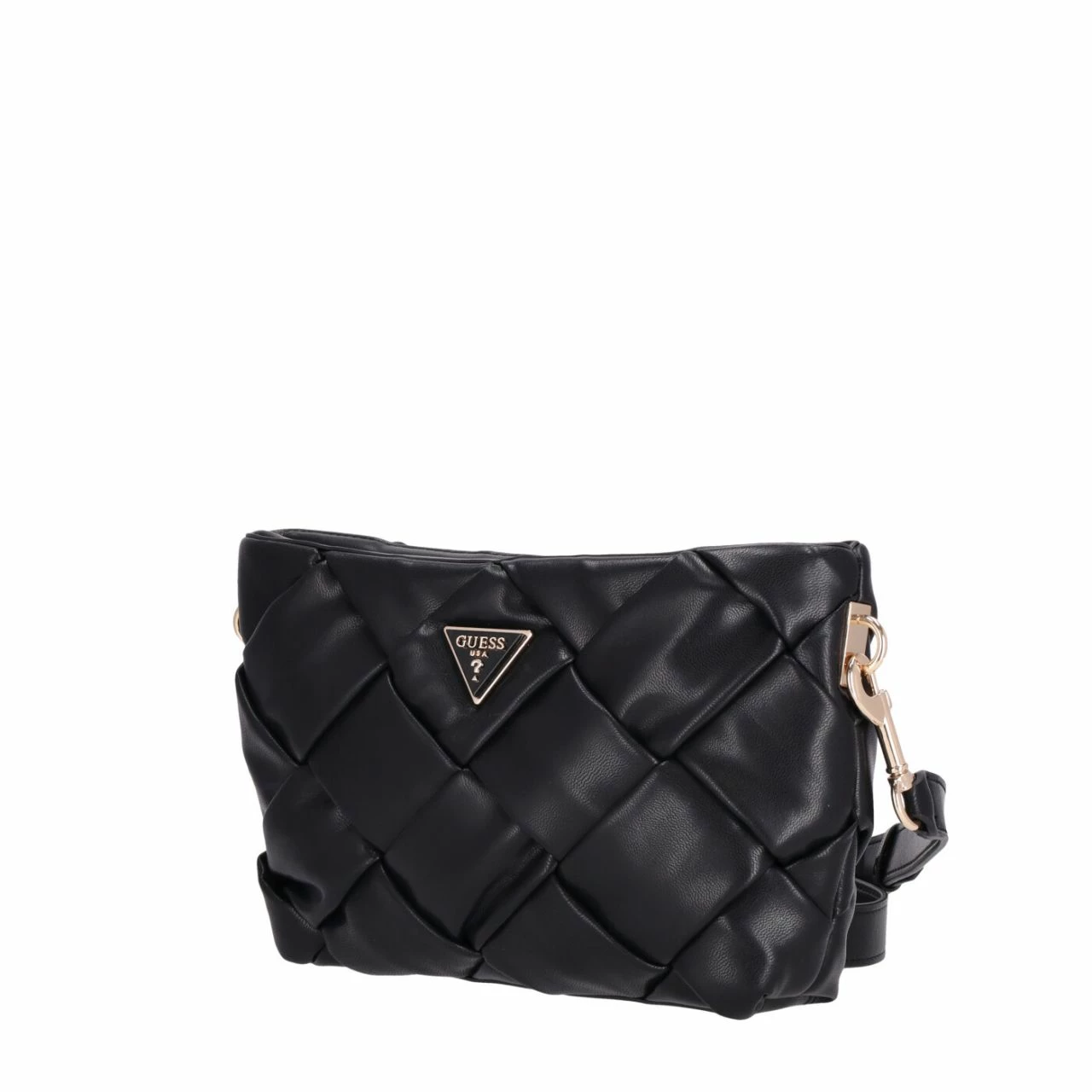 Guess Umhängetasche Zaina Crossbody Top Zip Black 6 Guess Umhängetasche Zaina Crossbody Top Zip Black – Bild 4