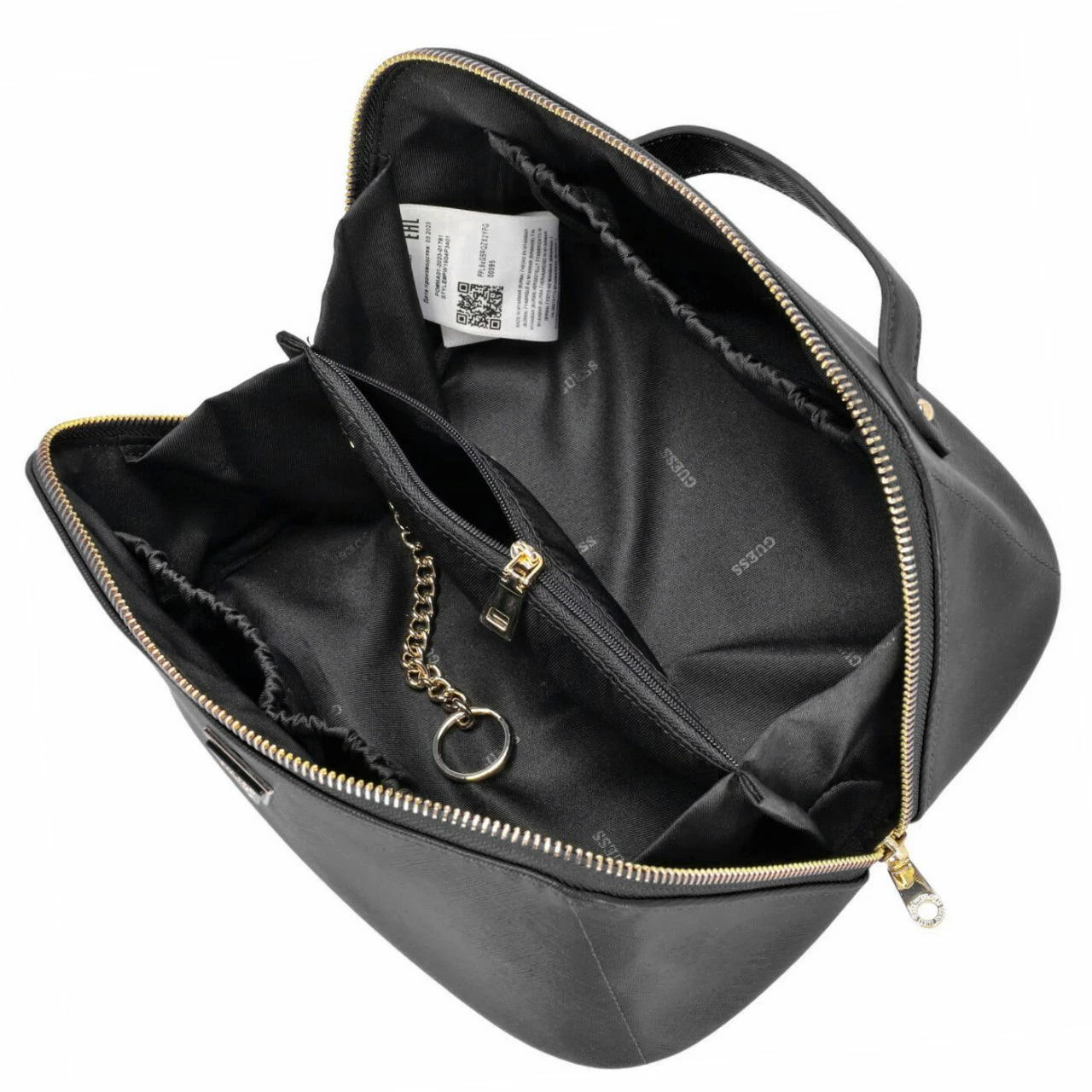 Guess Kulturbeutel Make-up Case Black 6 Guess Kulturbeutel Make-up Case Black – Bild 4