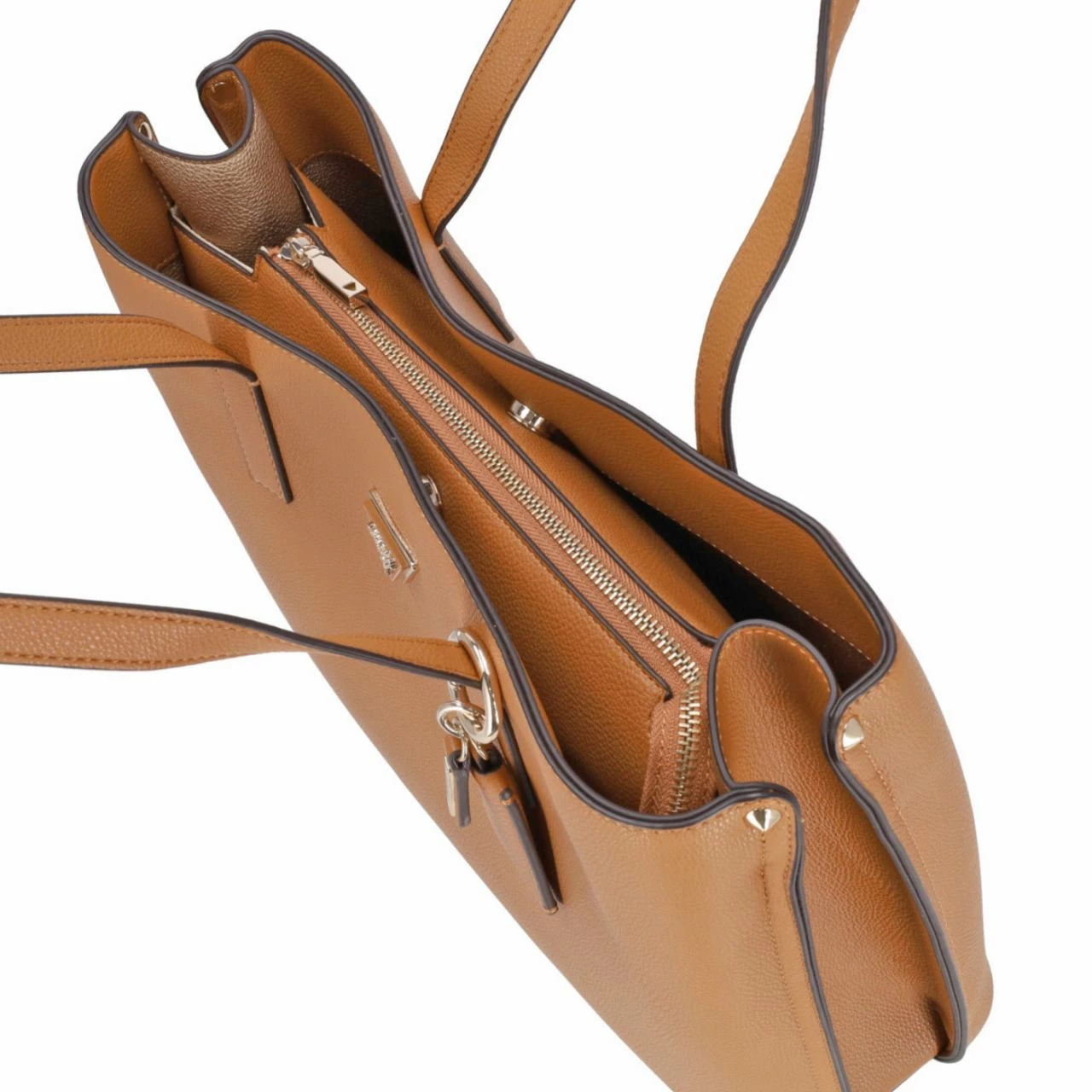 Guess Shopper Meridian Girlfriend Tote Cognac 6 Guess Shopper Meridian Girlfriend Tote Cognac – Bild 4