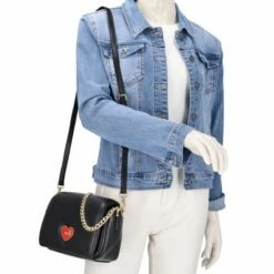 Love Moschino Umhängetasche Borse City JC4272 Nero -Aufbewahrungstasche Geschäft 0 0465271b6a7d2f2 1280x1280