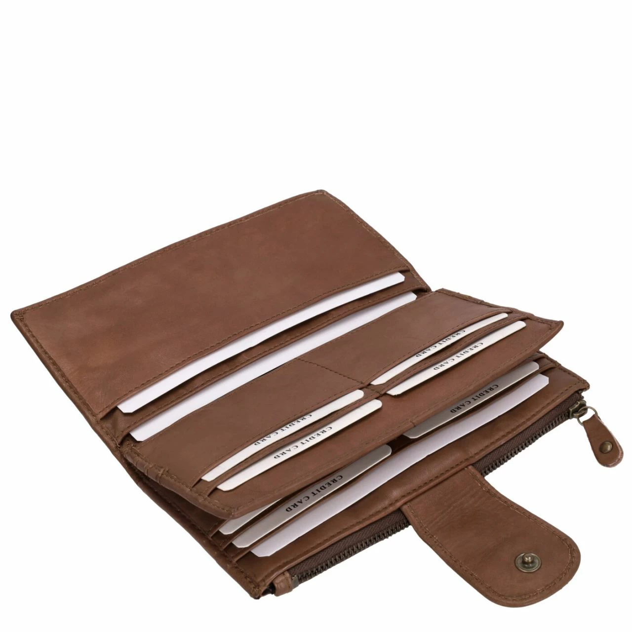 Harbour 2nd Langbörse Damen Melodie Charming Cognac 6 Harbour 2nd Langbörse Damen Melodie Charming Cognac – Bild 4