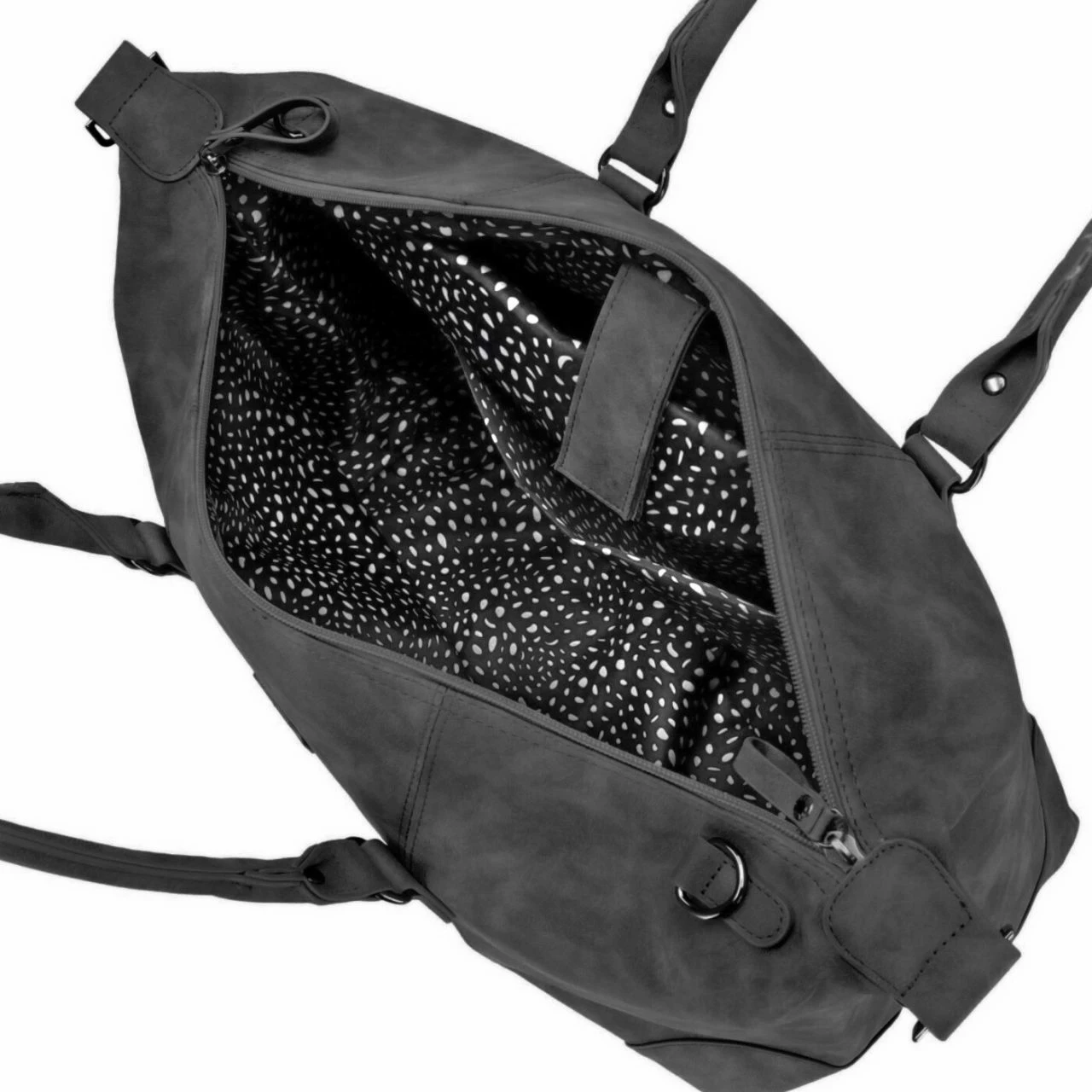 Piace Molto Reisetasche Felina Duffle Bag Schwarz 6 Piace Molto Reisetasche Felina Duffle Bag Schwarz – Bild 4