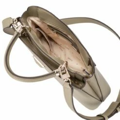 Guess Kurzgriff Tasche Gizele 2 Compartment Satchel Sage -Aufbewahrungstasche Geschäft 0 04655d39c66e879 1280x1280