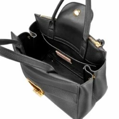 Coccinelle Kurzgriff Tasche Arlettis Signature Handbag Noir -Aufbewahrungstasche Geschäft 0 04655e8c885d221 1280x1280