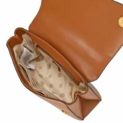 Guess Kurzgriff Tasche Masie Top Handle Flap Cognac -Aufbewahrungstasche Geschäft 0 046567c2bad163e 1280x1280